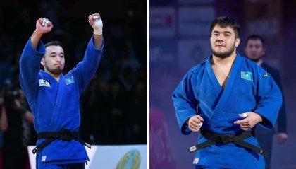 Қазақстандық қос дзюдошы “Гранд-Слэм” турнирінде қола жүлде жеңіп алды