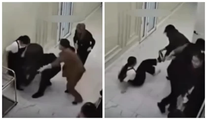 Даяшыны құлатып, аяқ киімін шешіп алған: Тойдағы ойын көпшіліктің ашуын туғызды (видео)