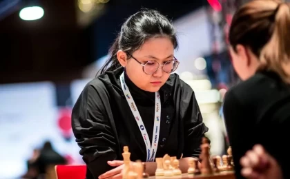 110 мың доллар: Бибісара Асаубаева әлемдегі ең табысы жоғары шахматшылар тізіміне енді