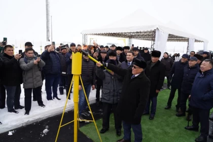 Созакский район Туркестанской области впервые подключен к системе газоснабжения