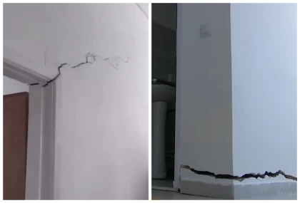 Түркістан облысында 200 миллион теңгеге жуық ақшаға салынған жаңа әкімдік ғимараты қирап жатыр