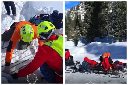 Алматыда турист көшкін кезінде қар астында қалып қаза тапты (видео)