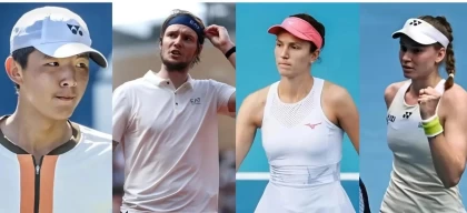 Төрт бірдей қазақстандық теннисші әлемдік рейтингтің үздік ондығына енді