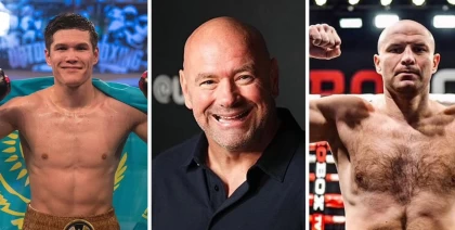 Данияр Елеусінов пен Иван Дычко Дана Уайтпен келісімге келді