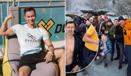 Іздеуде жүрген блогер Ағлан Ақпан Алматы тауларында Нұрәлі Әлиевпен кездесуде көзге түсті