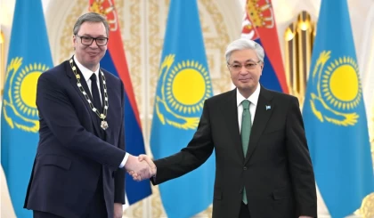 Сербия президентіне табысталған “Алтын Қыран” орденінің бағасы белгілі болды