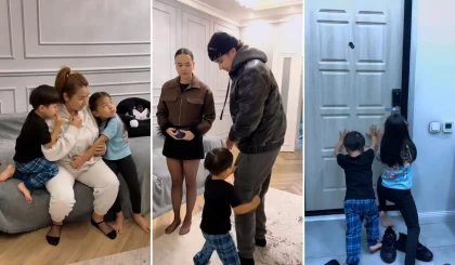 "Жаңа мама әкелдім": Психолог балаларына пранк жасаған Мереке мен Арсеннің әрекеті қауіпті екенін айтты