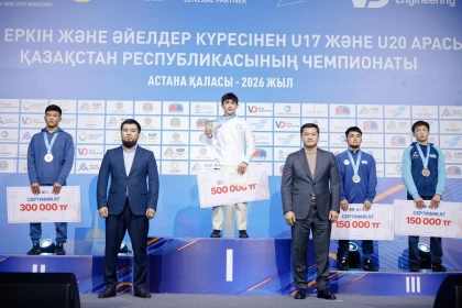 Жүлде қоры 60 миллион теңге: Күрес түрлерінен Қазақстан чемпионаты аяқталды