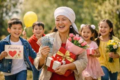 Қазақстанда көпбалалы әйелдерге 8 наурызға орай 43 мың теңгеге дейін біржолғы төлем беріледі