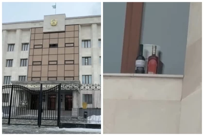 Абай облысында терезе алдындағы бөтелкелер үшін прокуратура қызметкерлері сөгіс алды