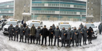 Теміржол күзетіне көлік қауіпсіздігін қамтамасыз етуге арналған жаңа арнайы техника берілді