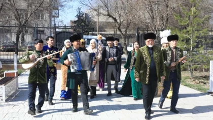 Түркістан облысының аудандары мен қалаларында Көрісу күніне орай челлендж өтті