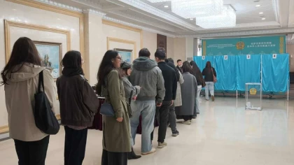 Шетелде 9 мыңдай Қазақстан азаматы дауыс берді