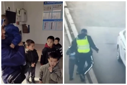 Атырауда мерекелік шара кезінде 80-ге жуық бала жоғалып, оларды полиция тауып, қараған (видео)