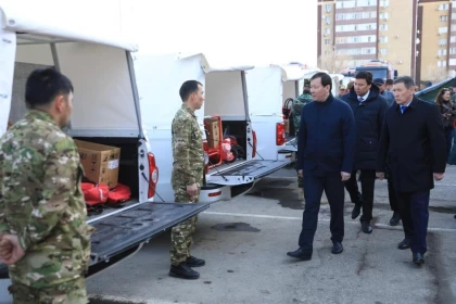 Ақтөбе облысы аумағындағы орман шаруашылықтарына жаңа техникалар табысталды