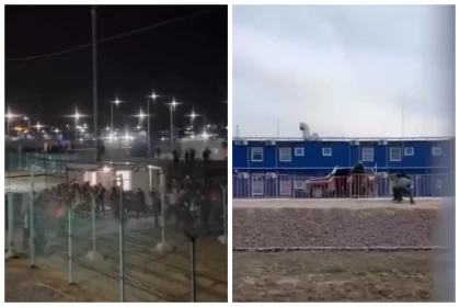 Ресейде қазақстандықтардың қатысуымен жаппай төбелес болып, оларды полиция алып кетті (видео)