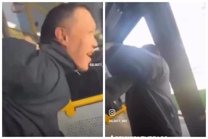 "Мойнынан ұстап, сүйгісі келген": Алматыда автобуста ер адам қызға тиіспек болған (видео)