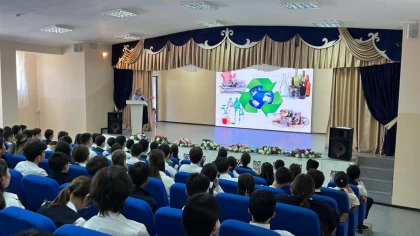 Ақтөбеде “Қалдықсыз қоғам” акциясы өтті