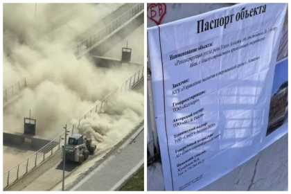 "Шаң мен кір үйге кіреді":  Үлкен Алматы өзенінің маңындағы "тазалық" жұмыстары тұрғындардың ашуын тудырды