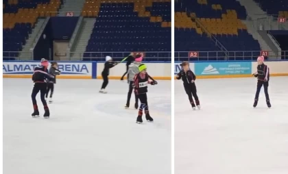 “Қаражат бөлінсе неге мәселеміз шешілмей жатыр”: Алматыда мәнерлеп сырғанаушылар мұзайдынсыз қалғанын айтып шағымдануда