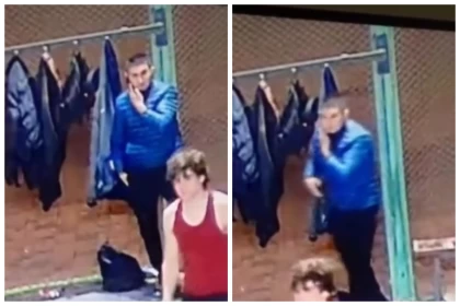 Қазақстандықтың телефон ұрлап жатқан сәті видеоға түсіп қалды: Ол біреумен сөйлесіп жатқандай кейіп танытқан