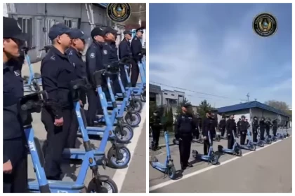 Алматыда полицейлер самокатпен рейдке шықты