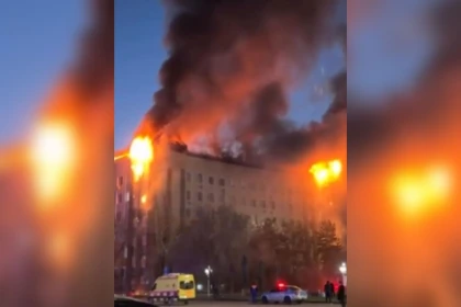 Ақтөбеде әкімдік ғимаратынан шыққан өрттің алдын ала себебі айтылды