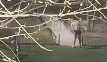 “Сені пышақтап тастаймын”: Астанада жалаңаш ер адам балалар алаңында пышақпен жүгірген