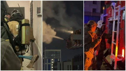 Астанадағы өртте үш бала қаза тапқан үйдің ауласы жабық болып, көліктерге толып тұрған – ТЖМ