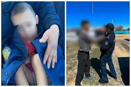 Шығыс Қазақстанда полиция дәретхананың маңынан футболка мен жаялық киген жалаңаяқ бүлдіршінді тапты