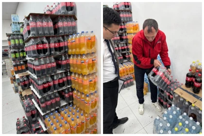 Шымкент базарында Coca-Cola-ны қолдан жасап сатқандар ұсталды