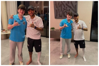 Футбол жұлдызы Неймар қазақстандық киберспортшымен кездесті