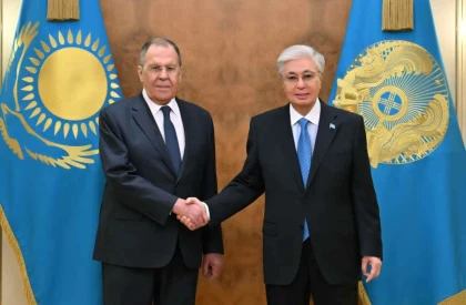 Путин Қазақстанға келеді: Тоқаев Ресейдің сыртқы істер министрімен кездесті