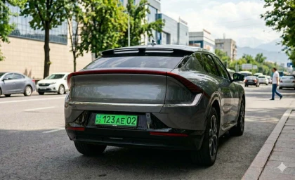 Қазақстанда жаңа түсті автокөлік нөмірлері пайда болады