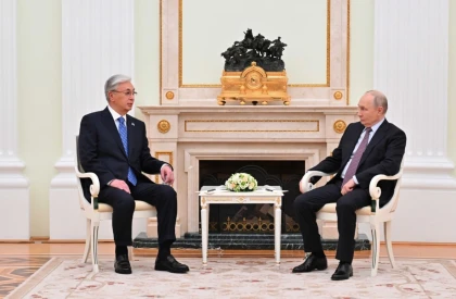 "Сіздің келуіңіз қарым-қатынастың деңгейін көрсетеді": Путин Тоқаевтың сапарын жоғары бағалады