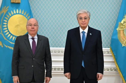 Бразилияның Сыртқы істер министрі Қазақстанға келіп Тоқаевтың қабылдауында болды