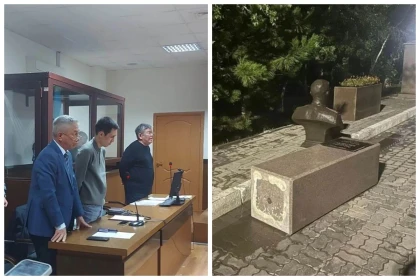 Атырауда үстіне ескерткіш құлаған қыздың өлімі үшін сотталған мүсінші ақталып шықты