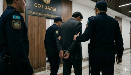 Ақтөбеде күдіктіден 50 миллион теңге бопсалаған тергеуші 10 жылға сотталды
