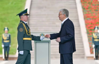 Қазақстанда әскери жоғары оқу орындарының үздік түлектеріне алғаш рет "аға лейтенант" шені табысталды