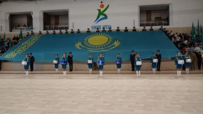 Ақмолалықтар Мемлекеттік рәміздер күнін салтанатты түрде атап өтті