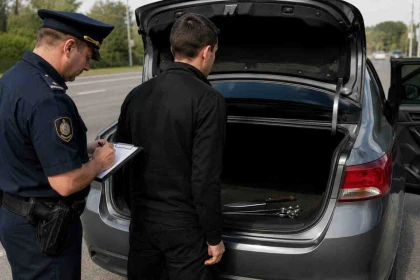 Алматы тұрғыны көлігінде ас үй пышағы мен шампур болғаны үшін тергеу изоляторына түскен