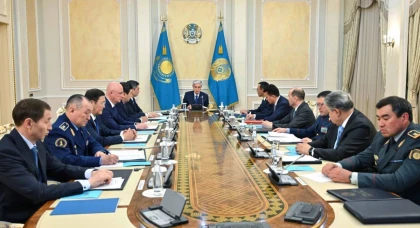 Тоқаев Қауіпсіздік кеңесінің отырысын өткізді