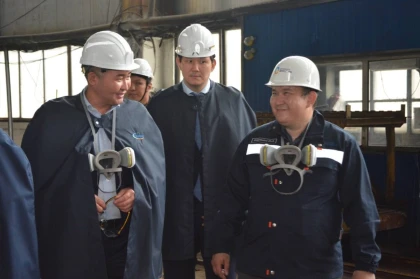 Қазақмыс Жезқазған өндірістік алаңын жаңғыртудың ауқымды бағдарламасын жүзеге асыруда
