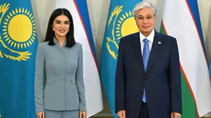 Тоқаев Өзбекстан өкілі Саида Мирзиееваны қабылдады