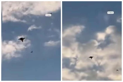 Атырауда әскери жойғыш ұшақ ұшып өтіп, тұрғындарды шошытты