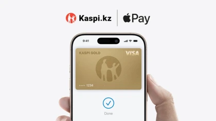 Kaspi Gold енді Apple Pay-де