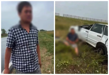 Солтүстік Қазақстанда жол апатына түскен жолаушы жедел жәрдем қызметкерін ұрып тастаған