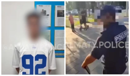Алматыда электрсамокатпен жол ережесін бұзған блогер айыппұл арқалады (видео)