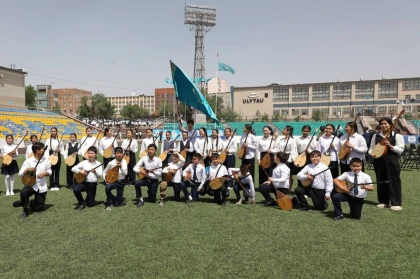 Ұлттық домбыра күні Ұлытау облысында аталып өтті
