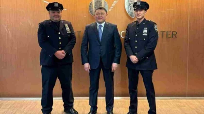 Екі қазақстандық азамат АҚШ полициясында қызмет етіп жүр